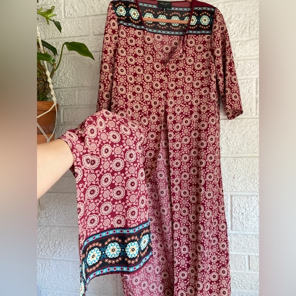Floor Length Gypsy Kimono - Picture 7 of 10